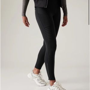 Athleta Delancey Moto Leggings